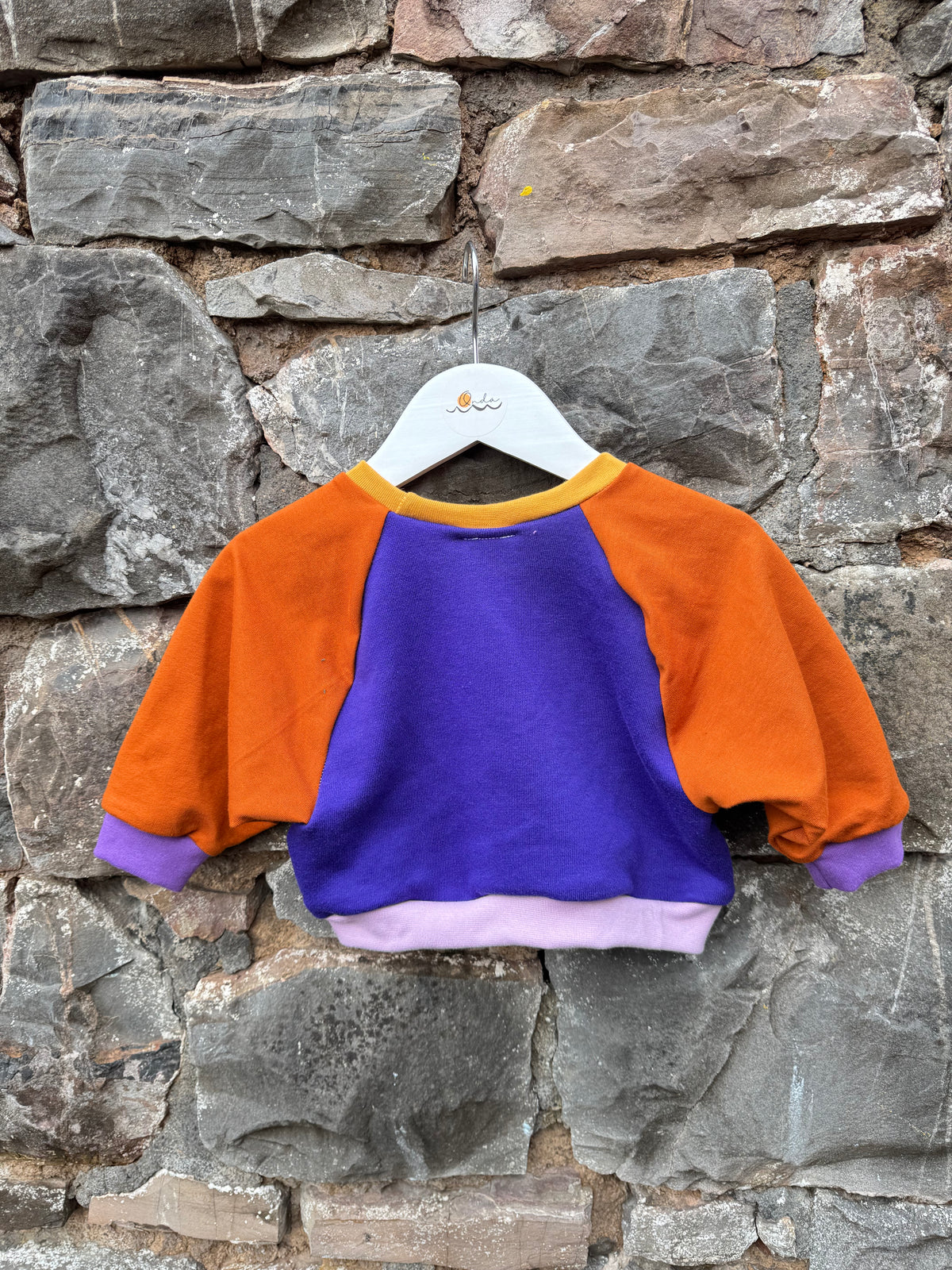 6 months, Raglan boxy fit sweatshirt