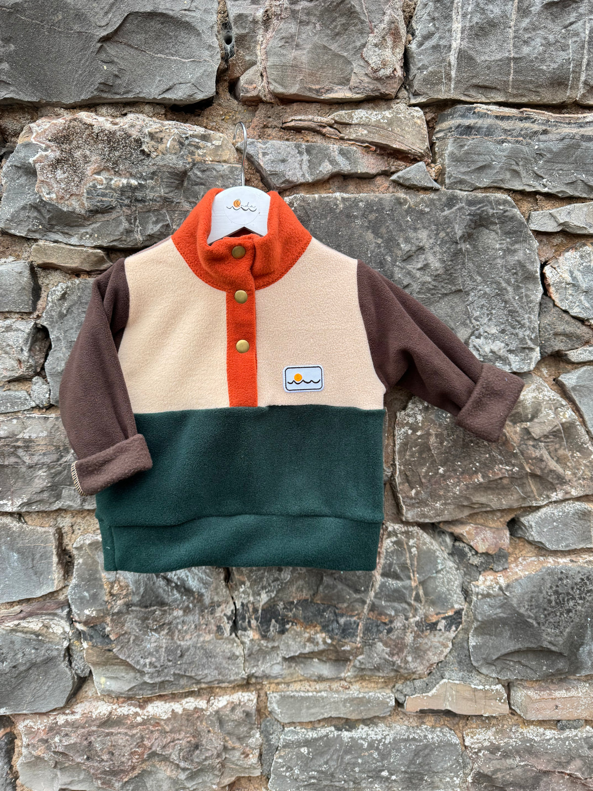 12 months Fleece with buttons
