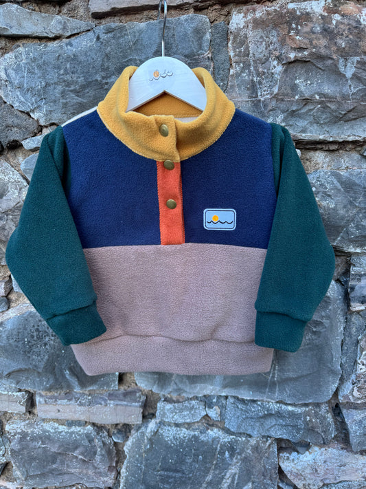 2yrs, Fleece with buttons