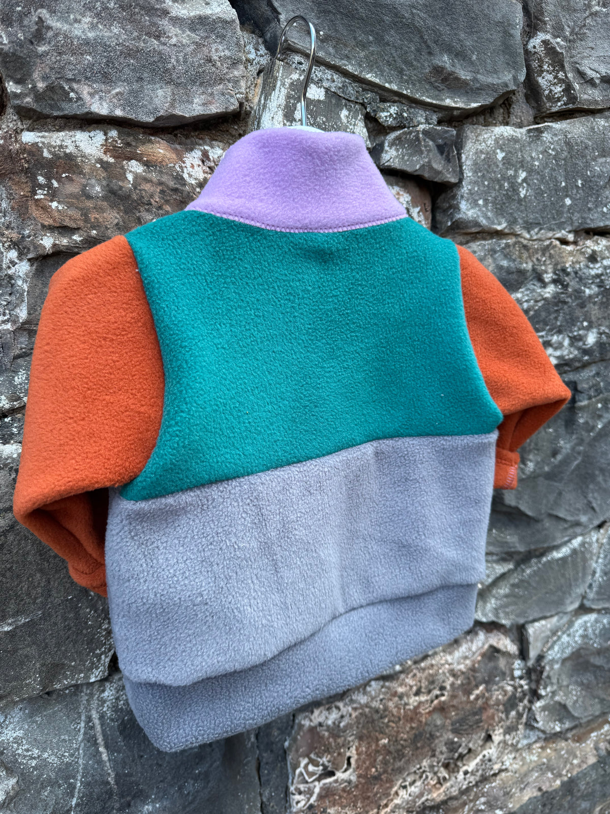3 months,  fleece with buttons