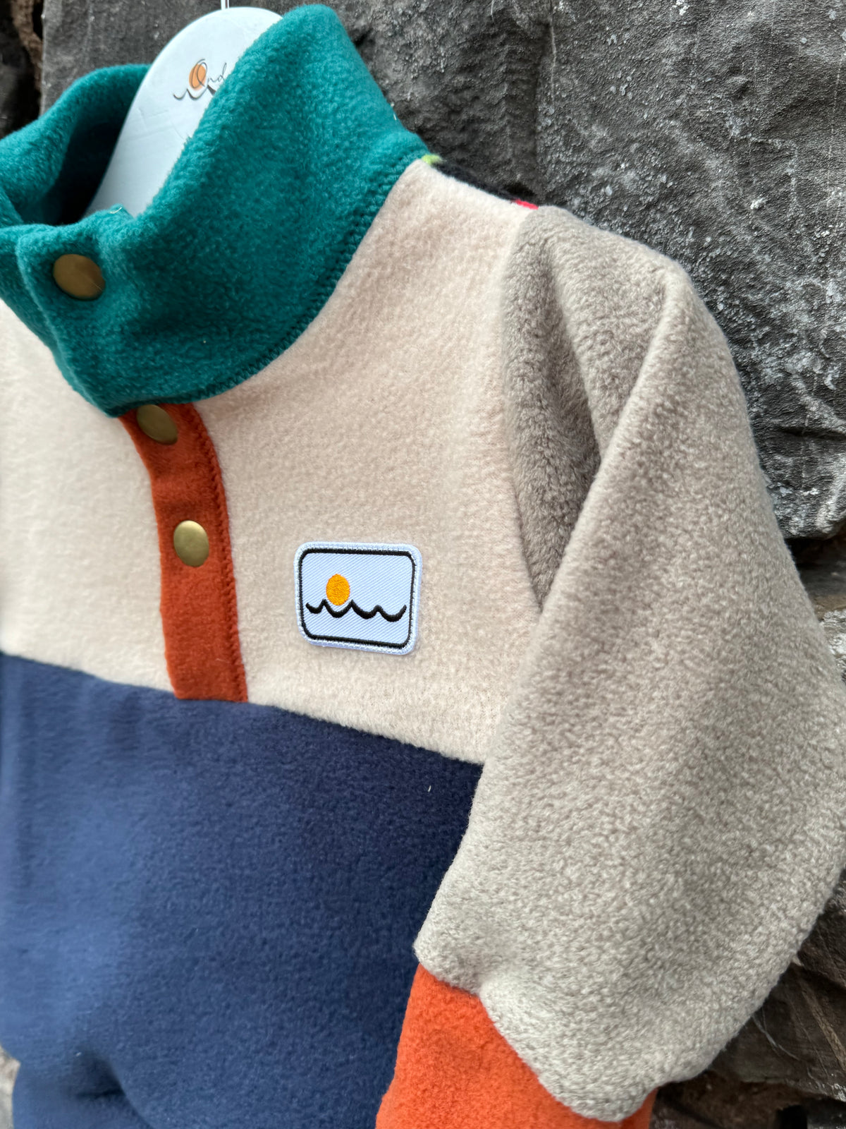 9 months Fleece with buttons