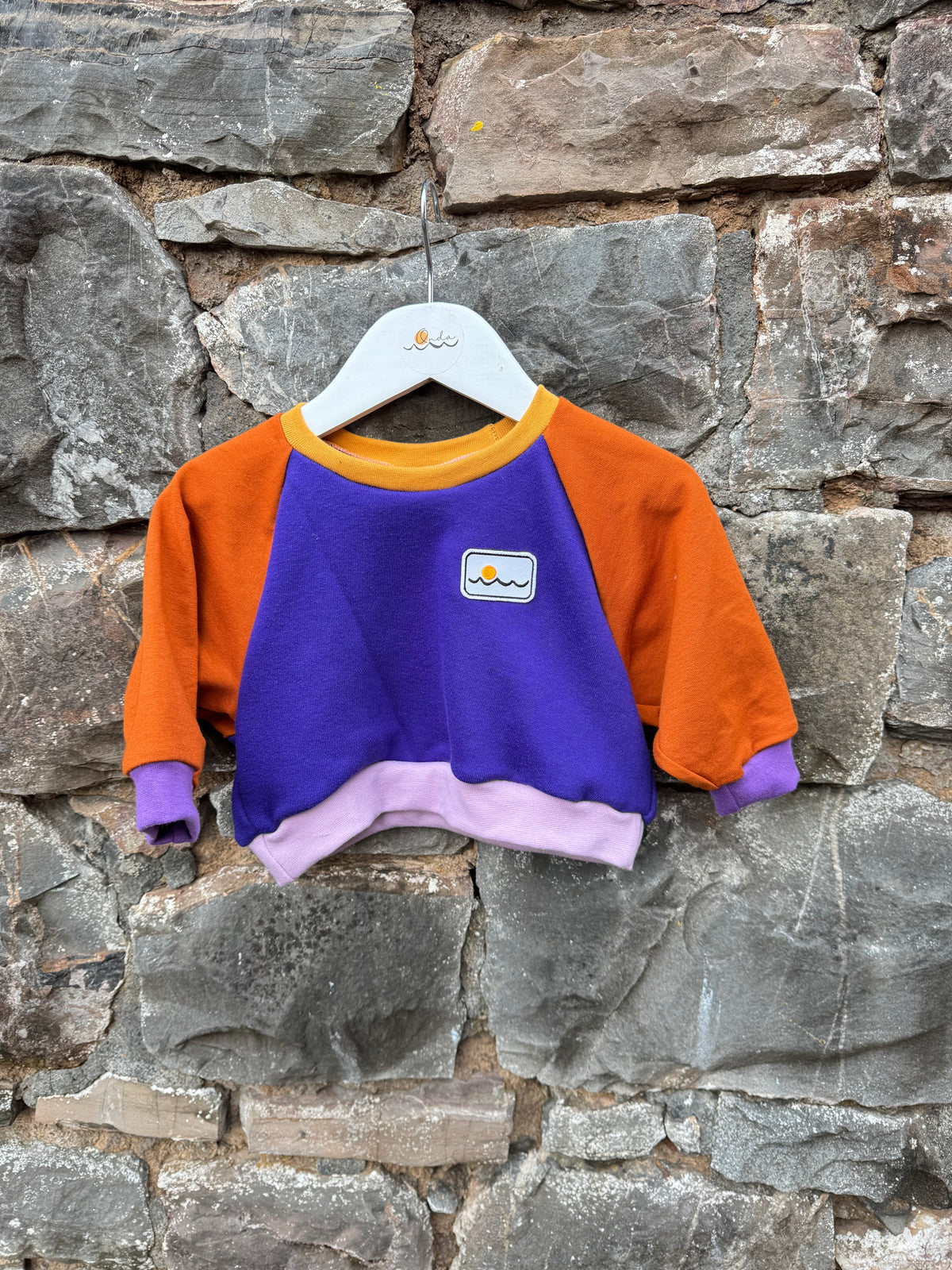 6 months, Raglan boxy fit sweatshirt