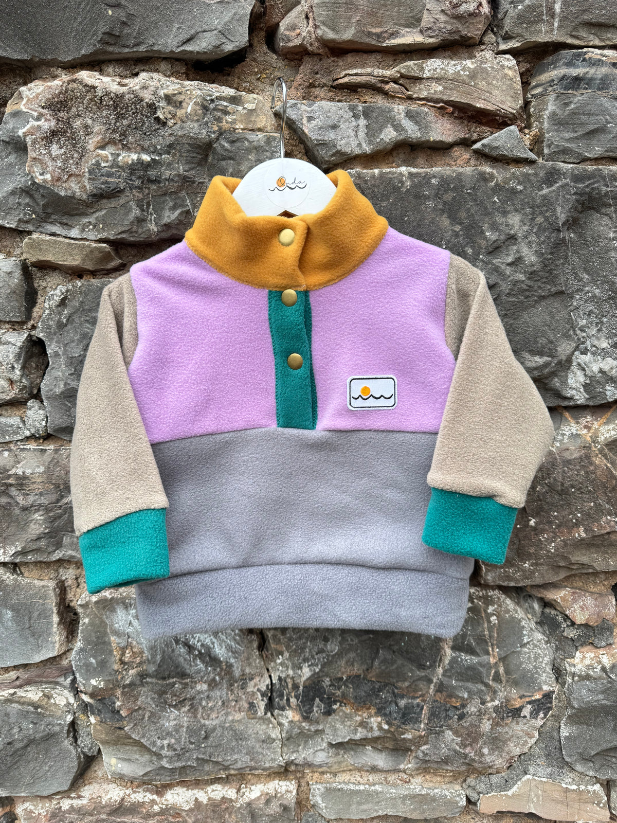 12 months Fleece with buttons