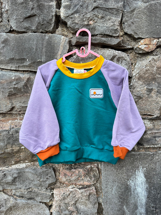 12 months, Raglan boxy fit sweatshirt