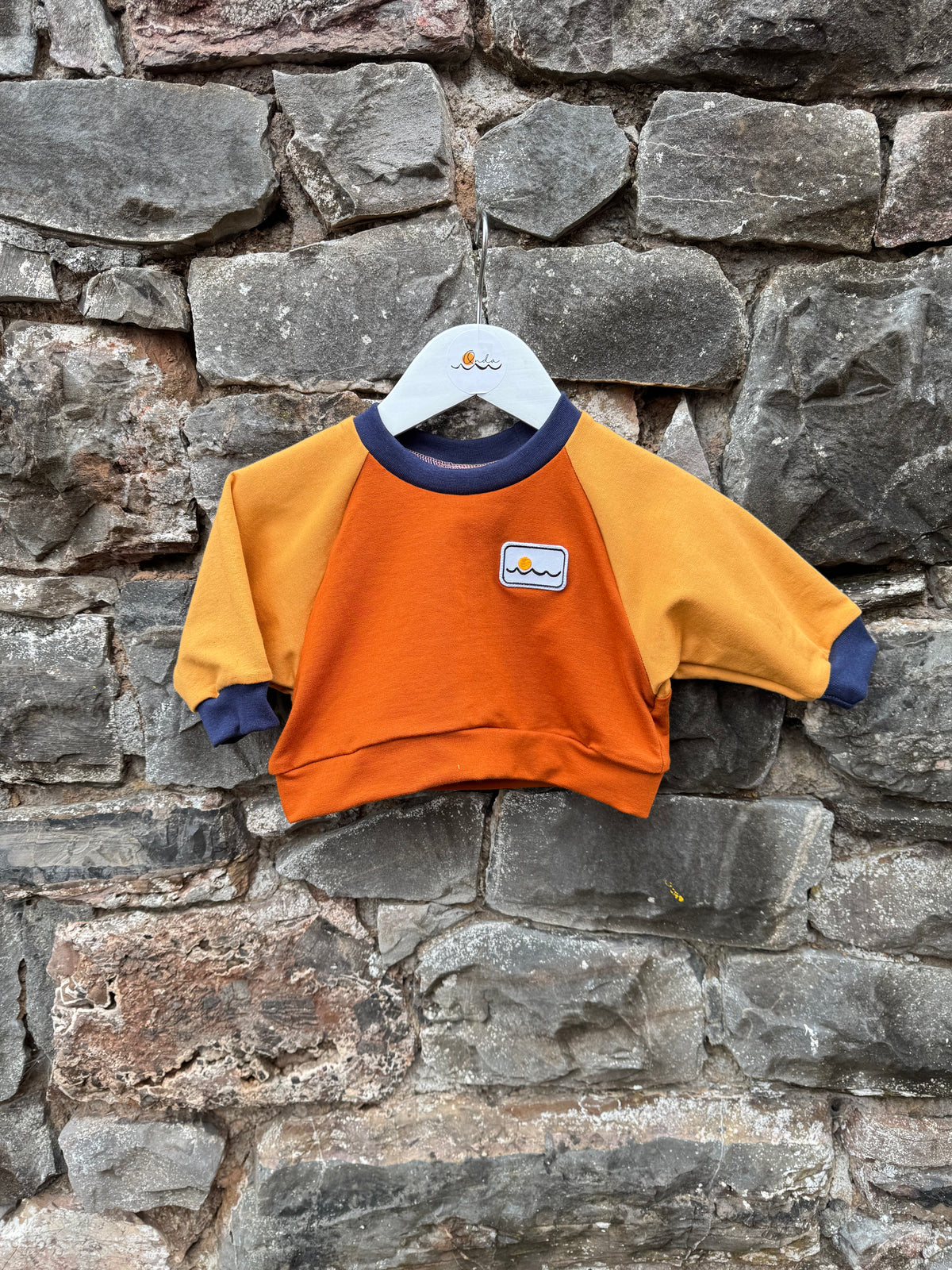 New born, Raglan boxy fit sweatshirt
