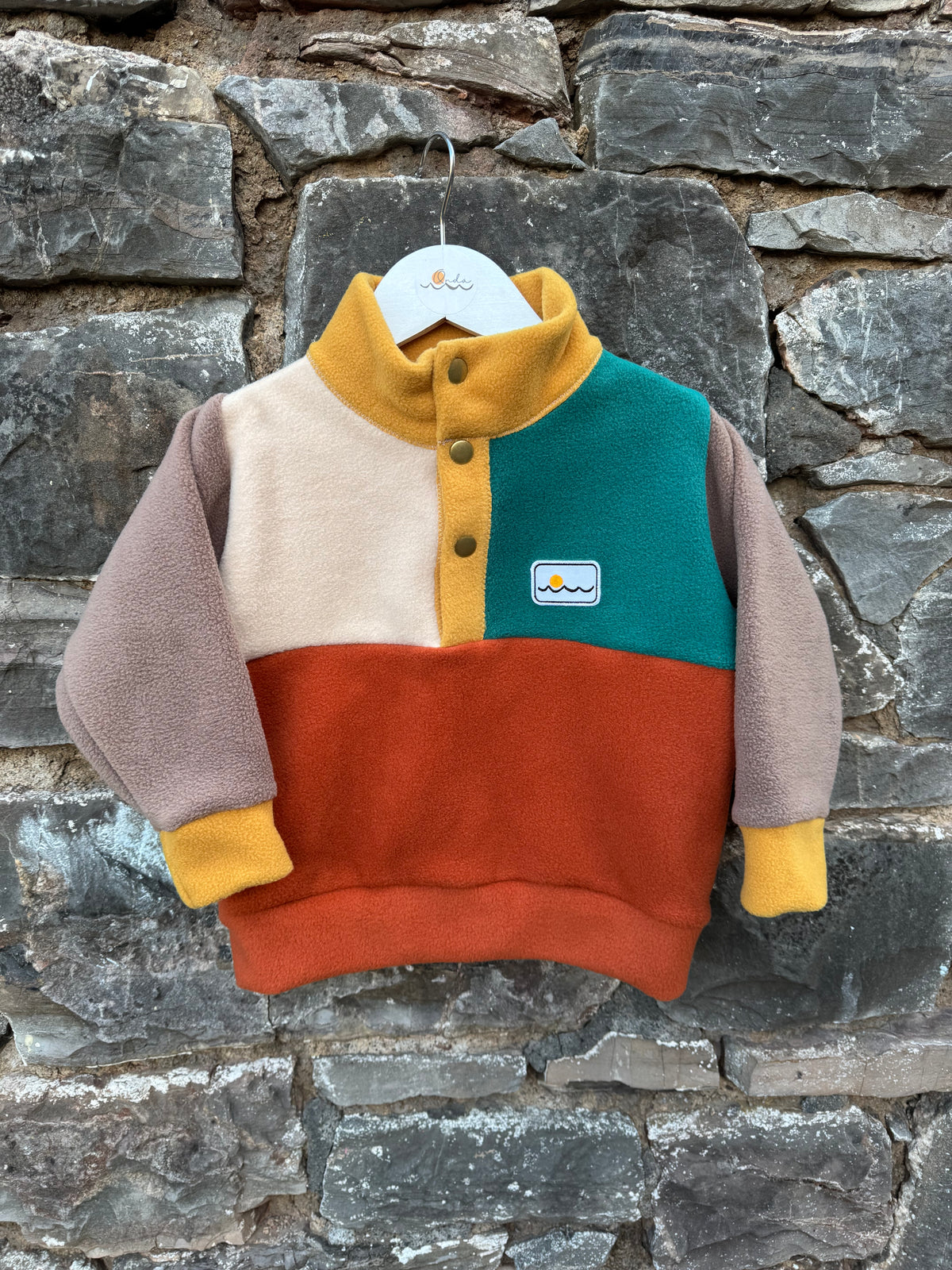 3yrs, Fleece with buttons