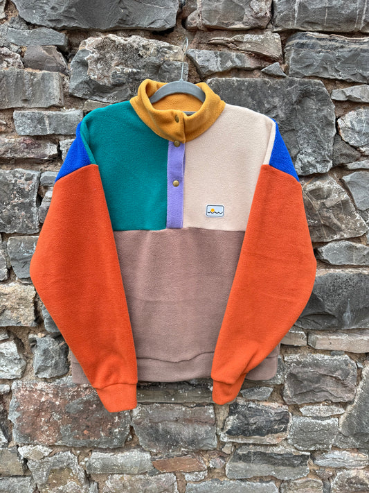 Short Large, Adult fleece with buttons