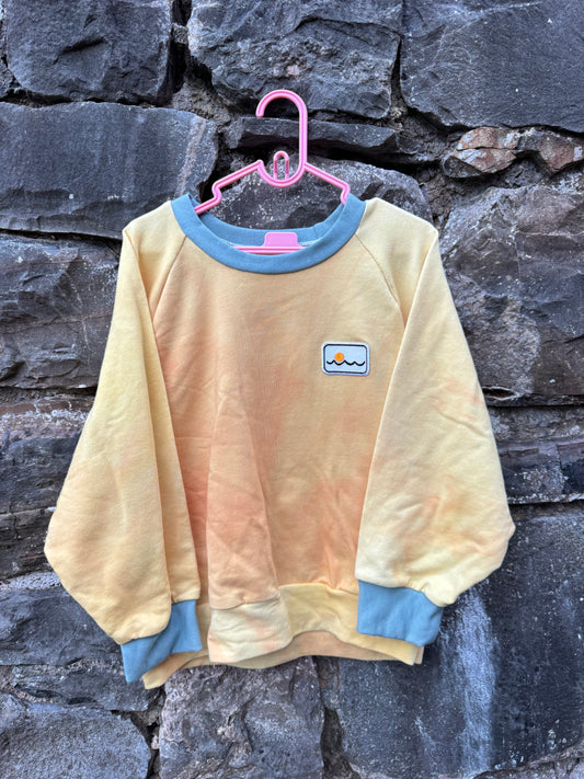 4 years, Raglan boxy fit sweatshirt