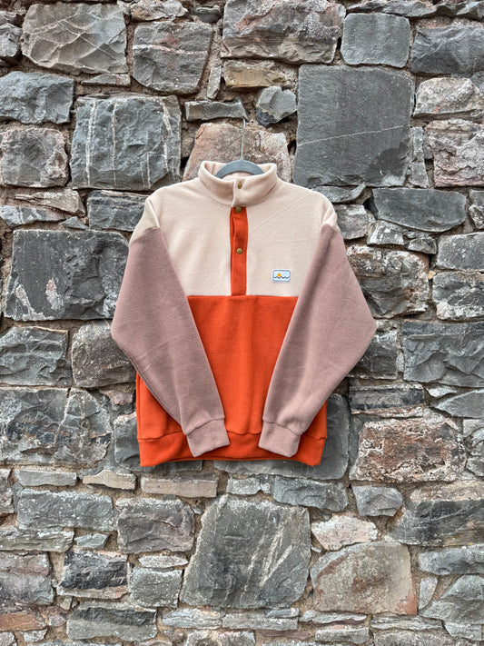 Small , Adult fleece with buttons
