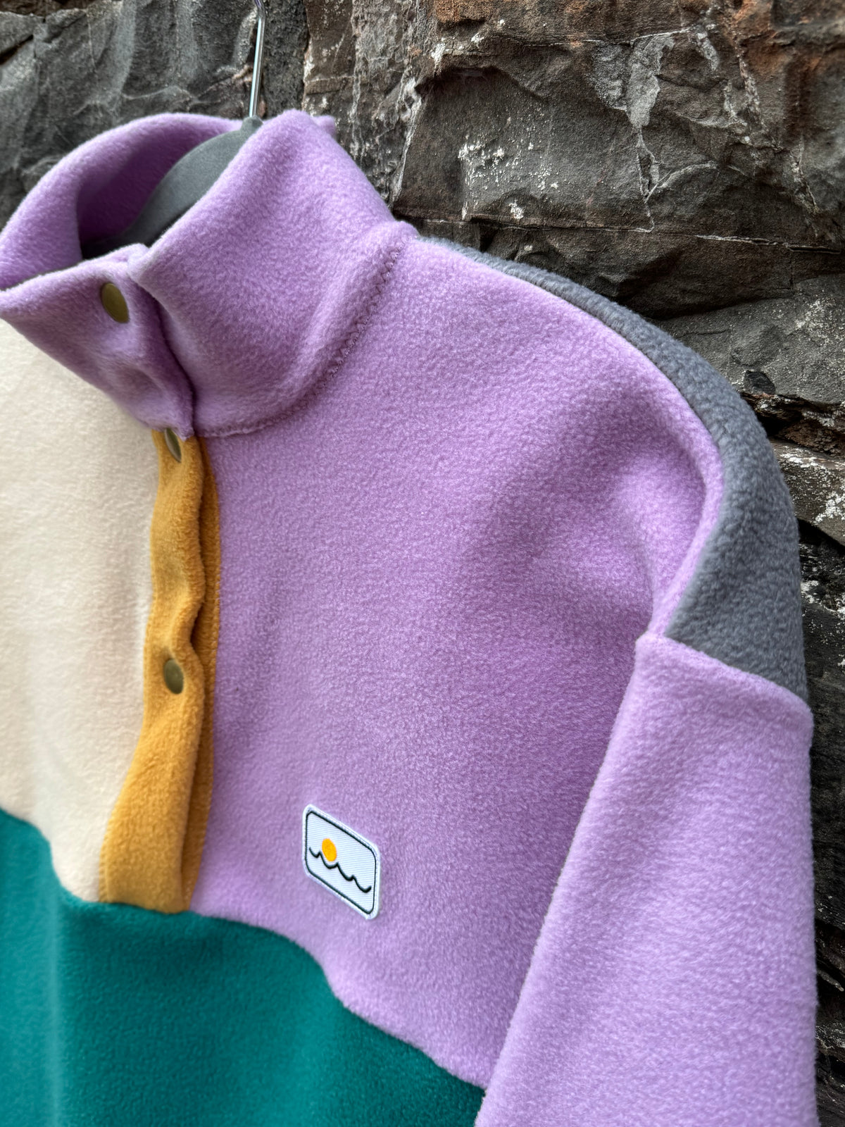 Short Small , Adult fleece with buttons