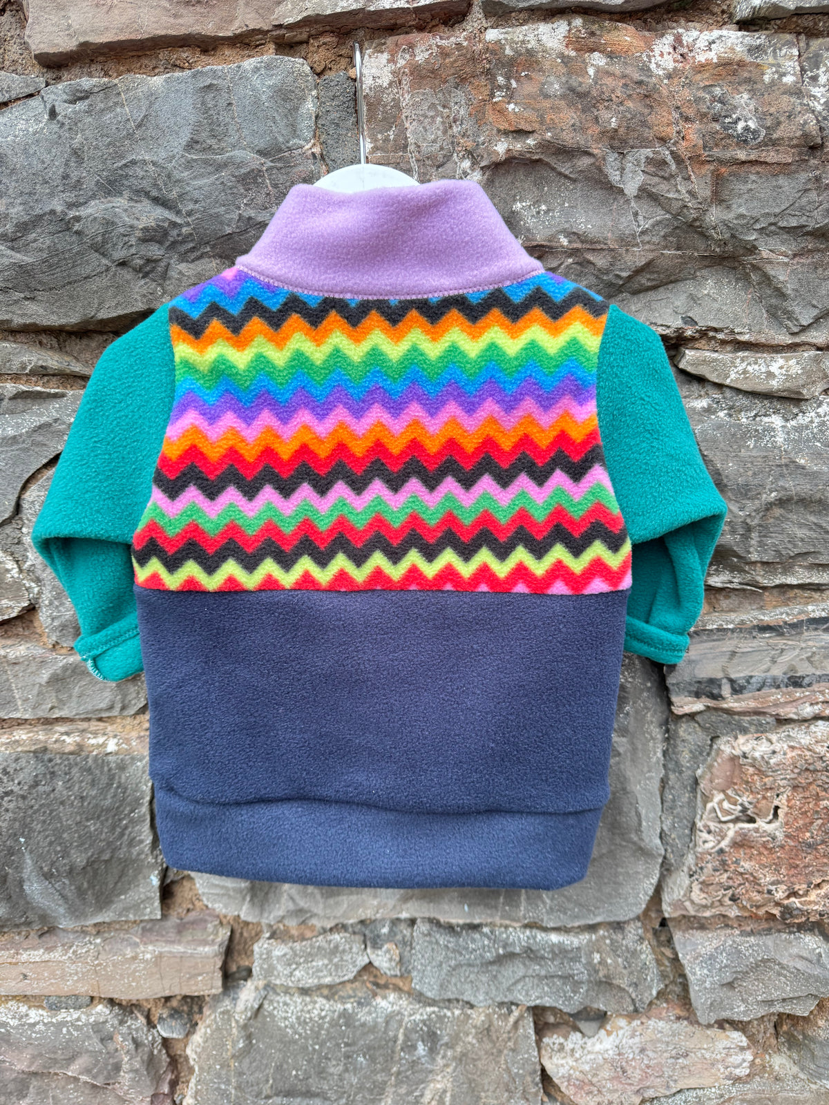 9 months Fleece with button