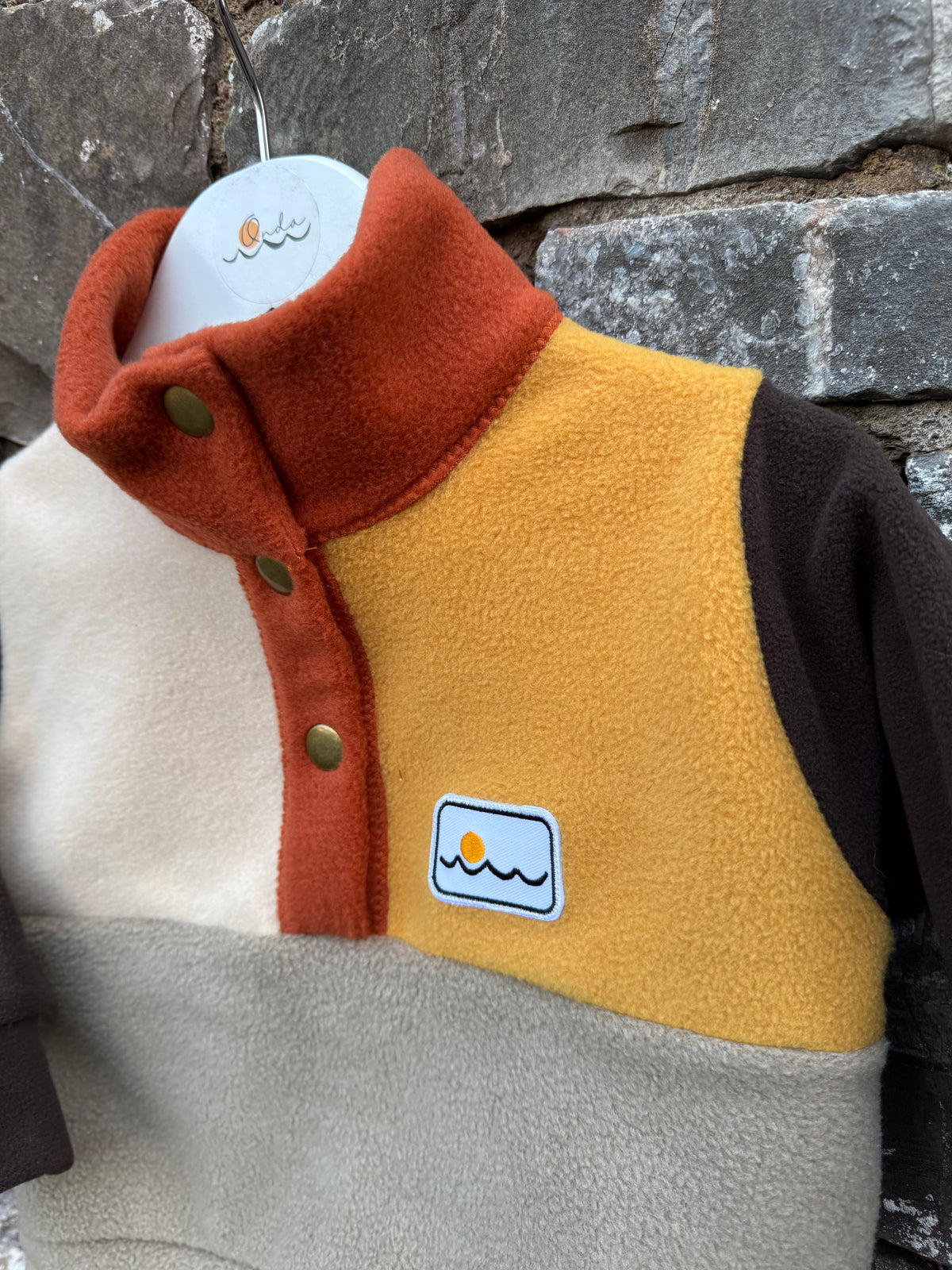 12 months Fleece with buttons