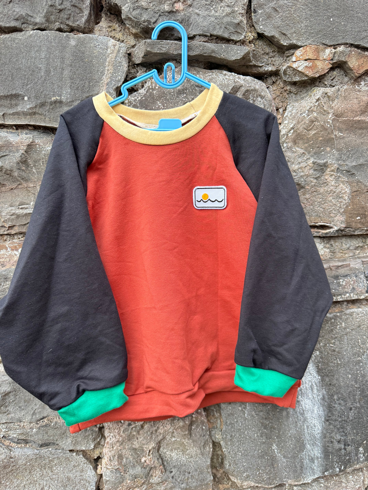 5 years, Raglan boxy fit sweatshirt