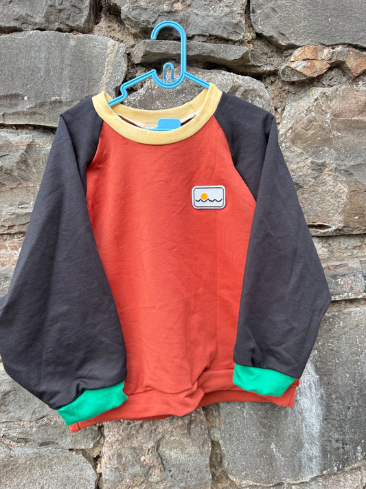 5 years, Raglan boxy fit sweatshirt