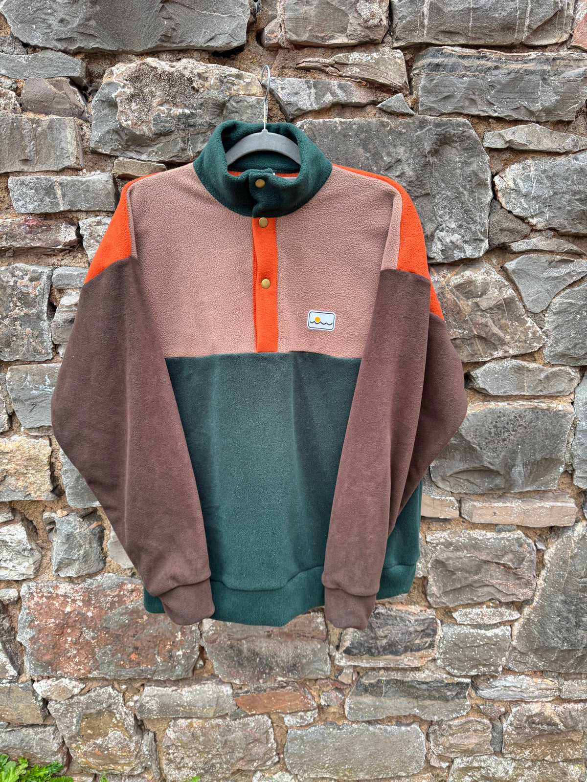 Large, Adult fleece with buttons