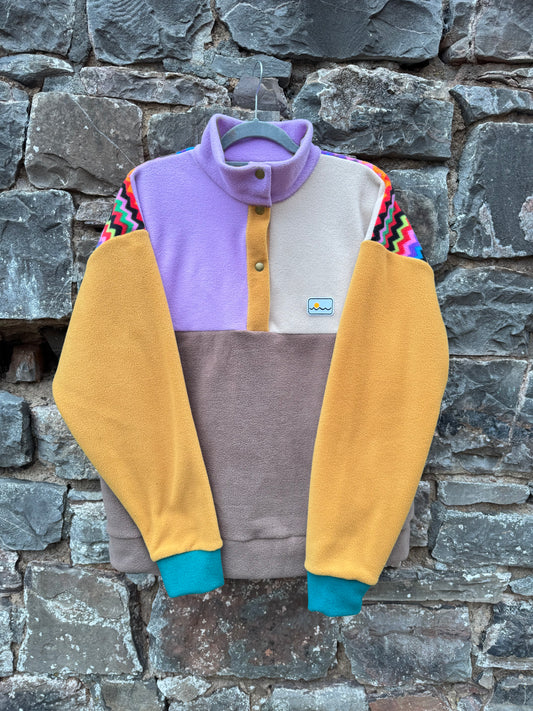 Short Large, Adult fleece with buttons