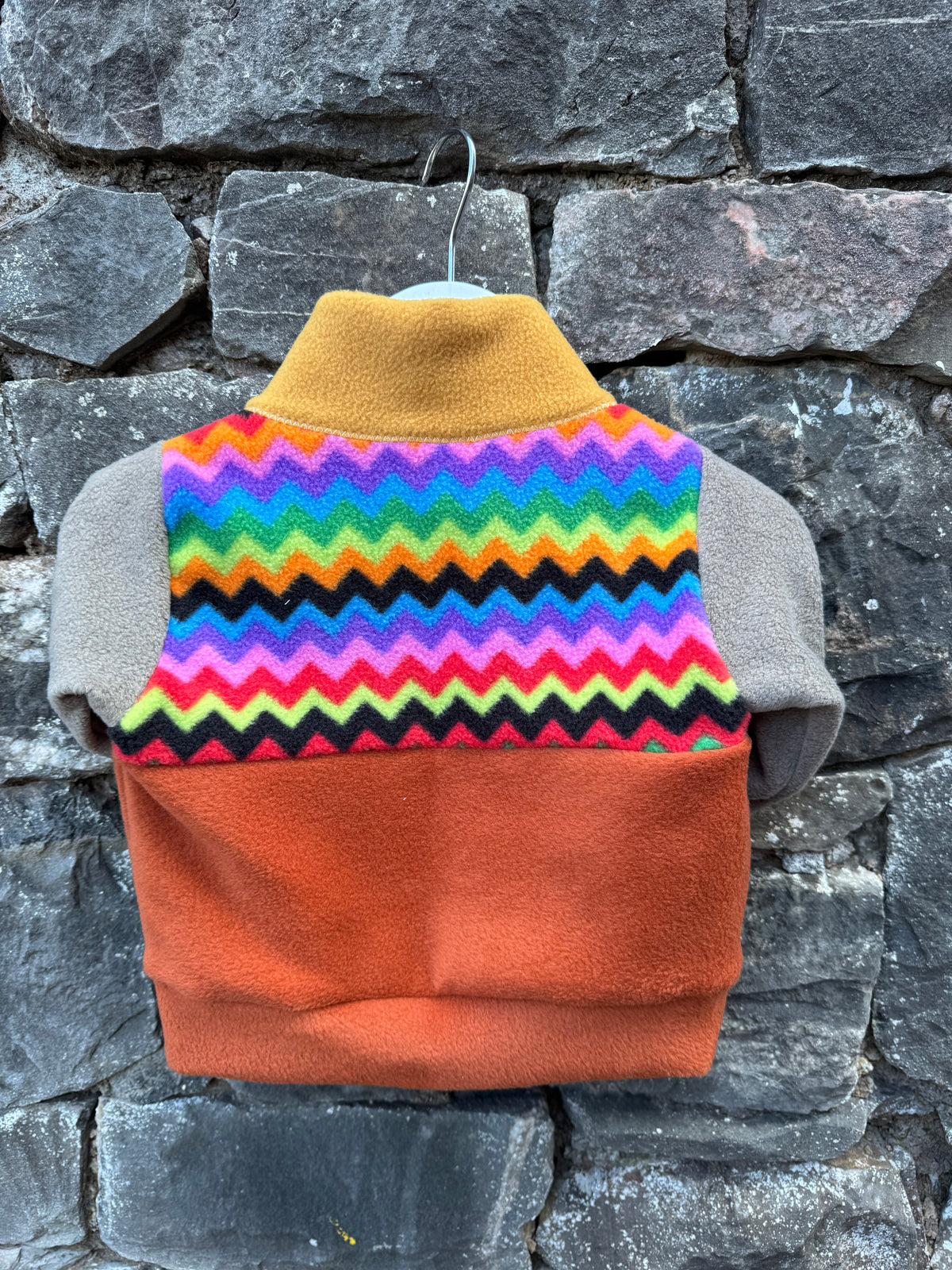 New born, fleece with buttons