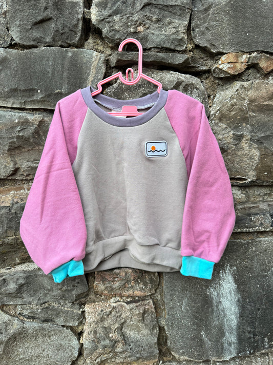 2 years, Raglan boxy fit sweatshirt