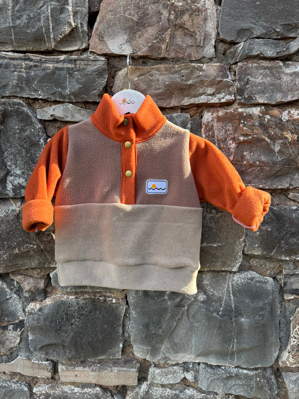 12 months Fleece with buttons