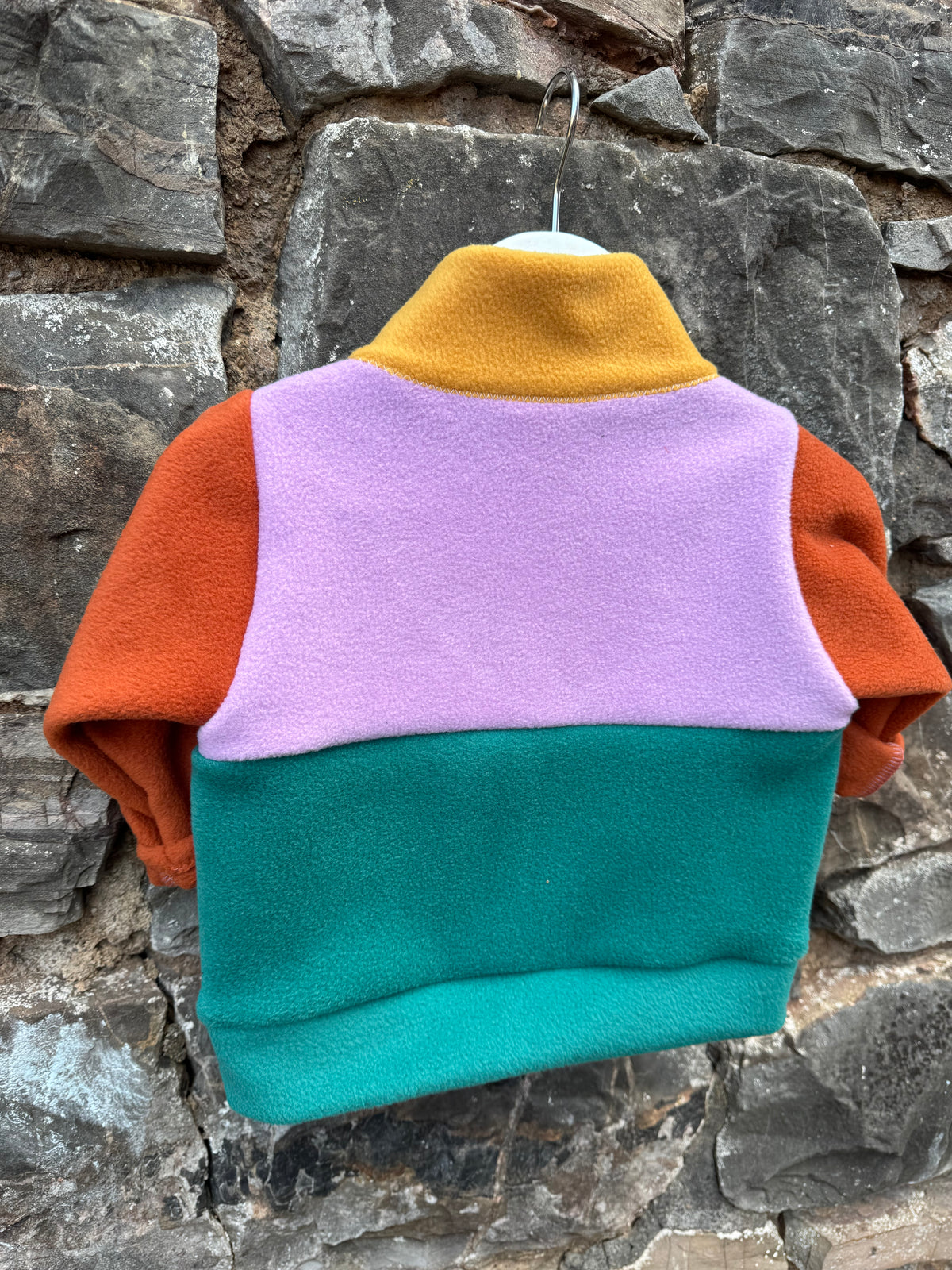 3 months fleece with buttons