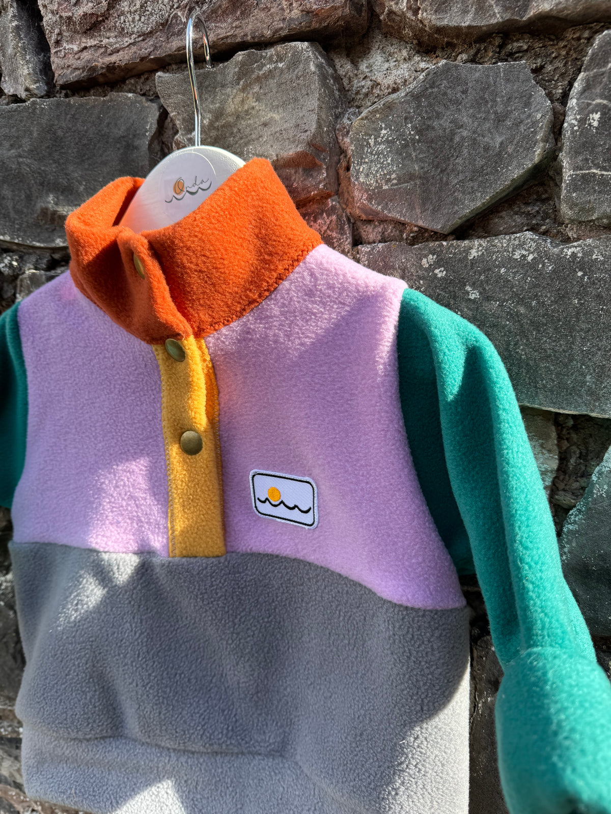12 months Fleece with buttons