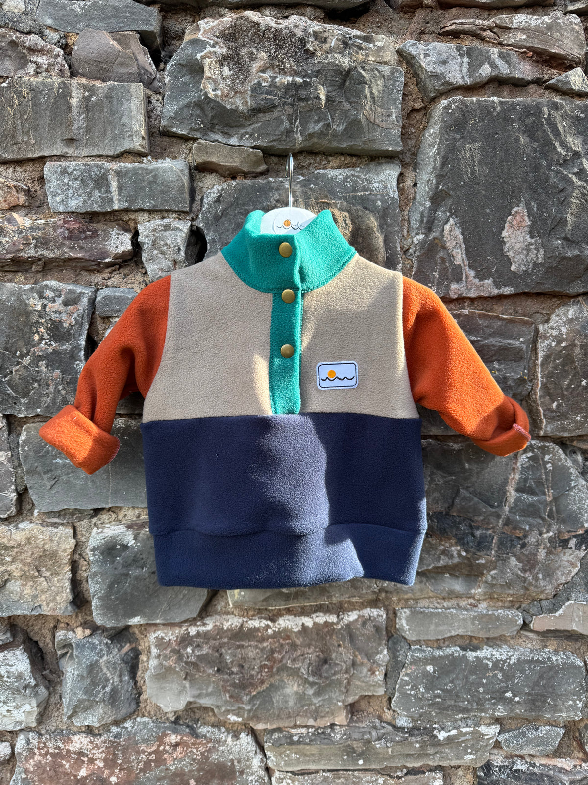 12 months Fleece with buttons