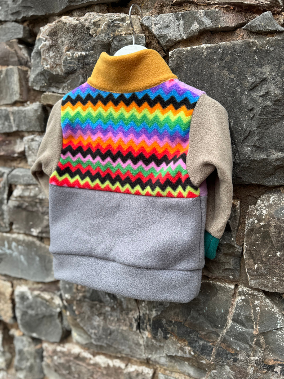 12 months Fleece with buttons