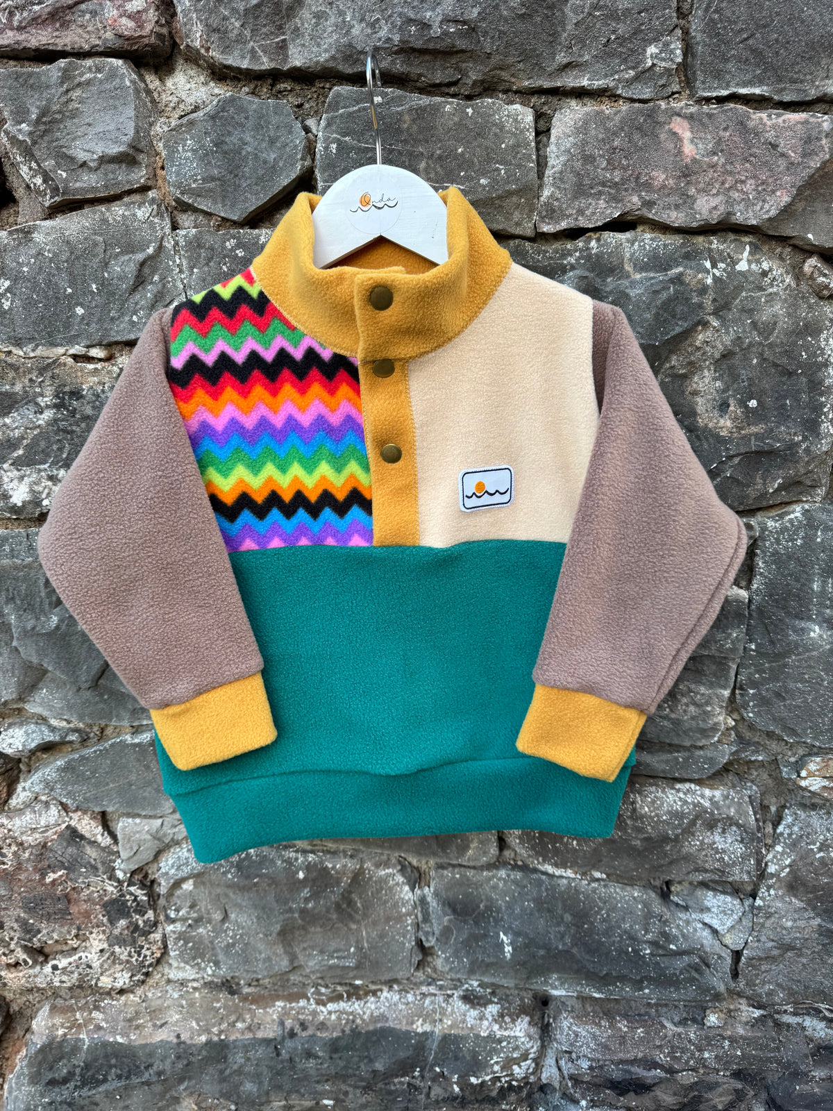 3yrs, Fleece with buttons